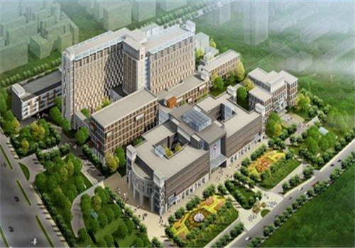 招远人民医院体检中心鸟瞰图