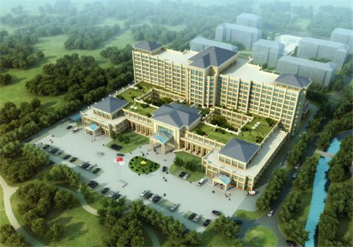 河北医科大学第二医院体检中心俯瞰图 河北医科大学第二医院体检中心俯瞰图
