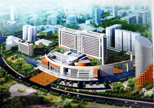 新密市中医院体检中心鸟瞰图