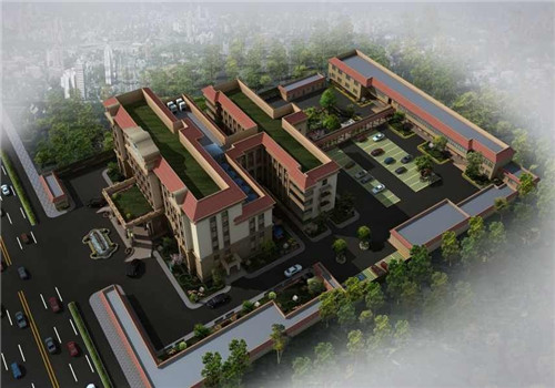 洛阳白马医院体检中心鸟瞰图