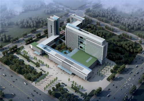 漯河中心医院体检中心鸟瞰图