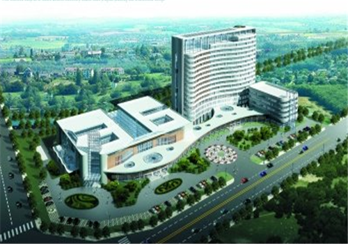 哈尔滨医科大学附属第一医院体检中心鸟瞰图