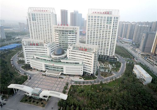 合肥第一人民医院体检中心鸟瞰图