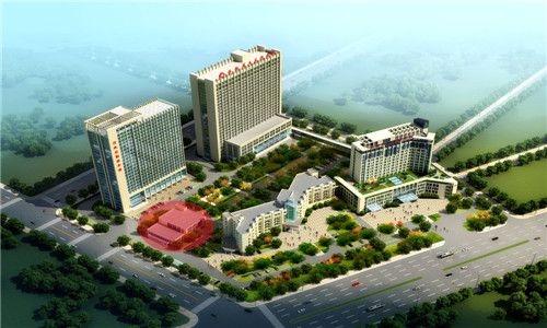 安徽省立友谊医院体检中心鸟瞰图