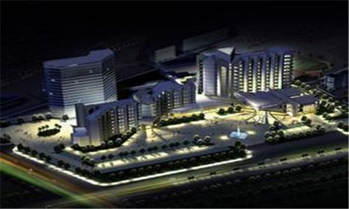 安徽省立友谊医院体检中心夜景图