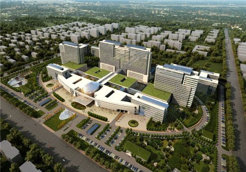 蚌埠医学院第二附属医院体检中心鸟瞰图