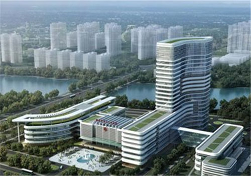 滁州第二人民医院体检中心鸟瞰图