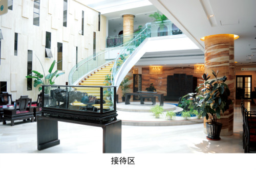 大连熙康健康管理中心接待区 大连熙康健康管理中心接待区