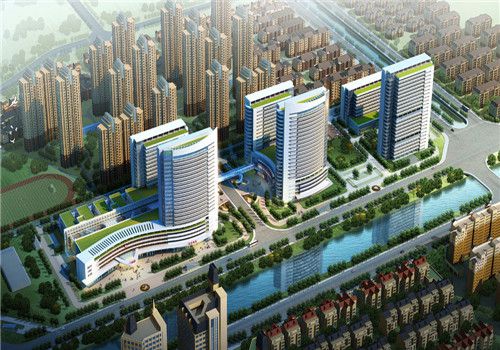 南昌大学第二附属医院体检中心鸟瞰图