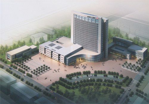 新钢中心医院体检中心鸟瞰图