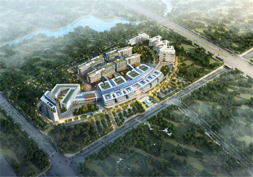 襄樊中心医院体检中心鸟瞰图