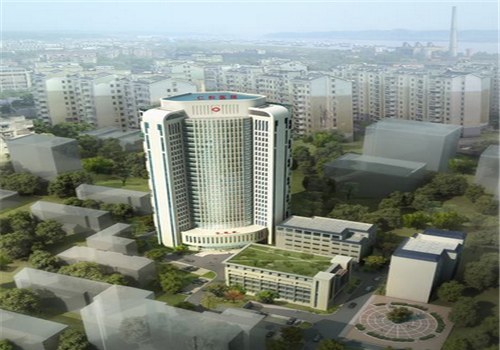 三峡大学仁和医院体检中心鸟瞰图