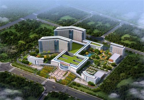 随州中心医院体检中心鸟瞰图