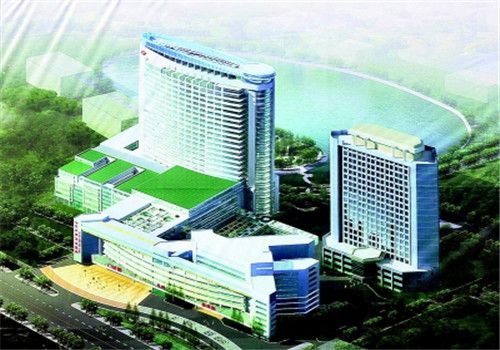 兰州军区总医院体检中心鸟瞰图