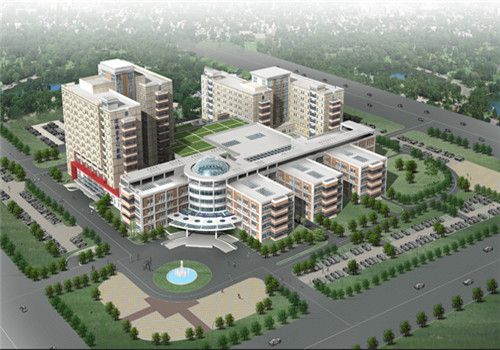 运城人民医院体检中心鸟瞰图