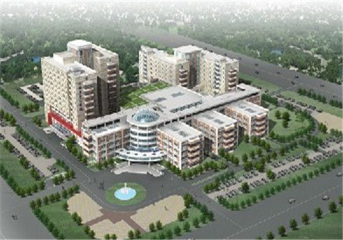 运城中心医院体检中心鸟瞰图