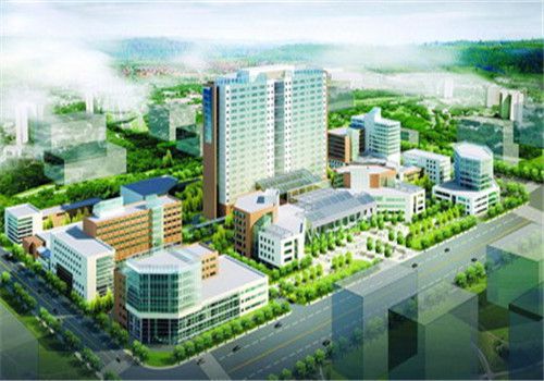 西安交通大学医学院第一附属医院体检中心鸟瞰图