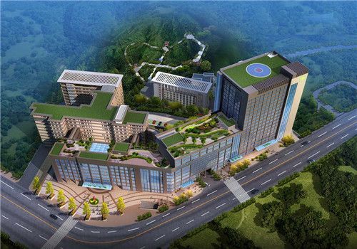 兴义人民医院体检中心鸟瞰图