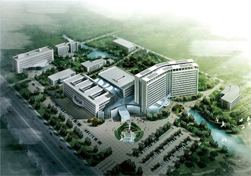 宁夏人民医院体检中心鸟瞰图