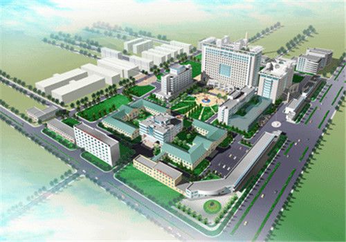 兰州军区乌鲁木齐总医院PET-CT中心鸟瞰图