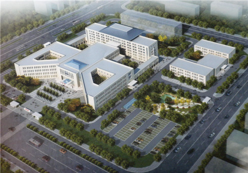 山西省绛县人民医院体检中心俯瞰图 山西省绛县人民医院体检中心俯瞰图