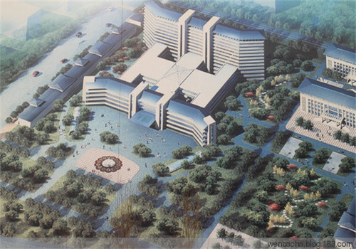 侯马市人民医院体检中心俯瞰图 侯马市人民医院体检中心俯瞰图