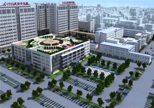 天津武清区中医院体检中心俯视图 天津武清区中医院体检中心俯视图