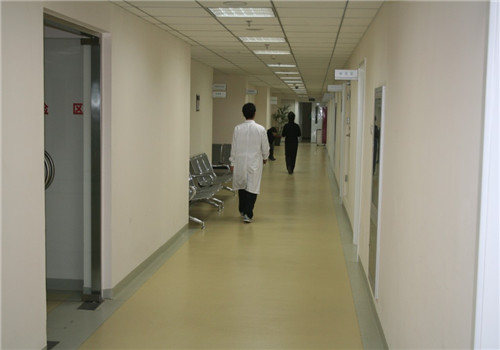 天津红磡领世郡医院体检中心走廊