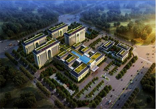 延安市中医院体检中心鸟瞰图