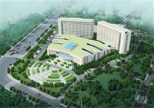 沙洋人民医院体检中心鸟瞰图