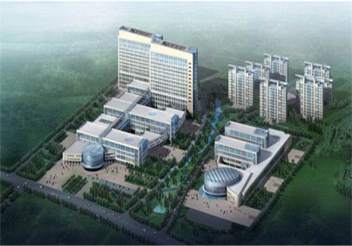 咸宁中心医院体检中心鸟瞰图