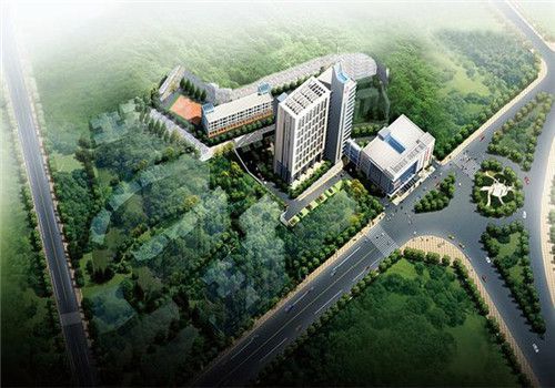 大余县中医院体检中心鸟瞰图
