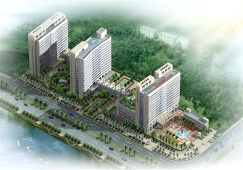 惠州第四人民医院体检中心鸟瞰图