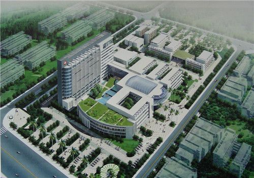 佛山顺德区龙江医院体检中心鸟瞰图 佛山顺德区龙江医院体检中心鸟瞰图