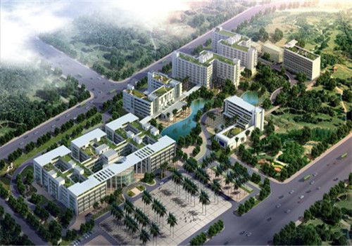 清远人民医院体检中心鸟瞰图 清远人民医院体检中心鸟瞰图
