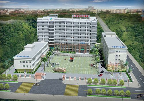 罗定市中医院体检中心大楼