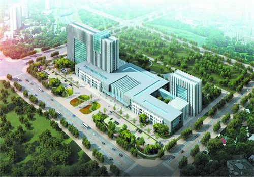 重庆璧山县人民医院体检中心鸟瞰图