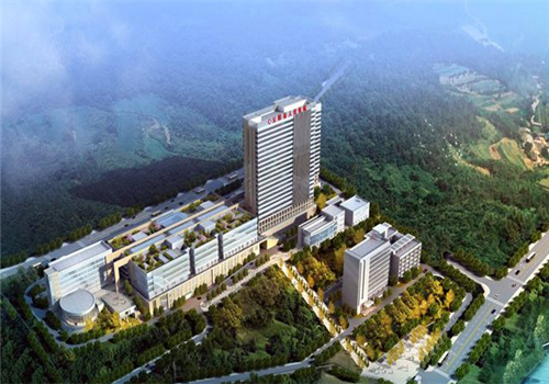 云阳县人民医院体检中心俯视图 云阳县人民医院体检中心俯视图