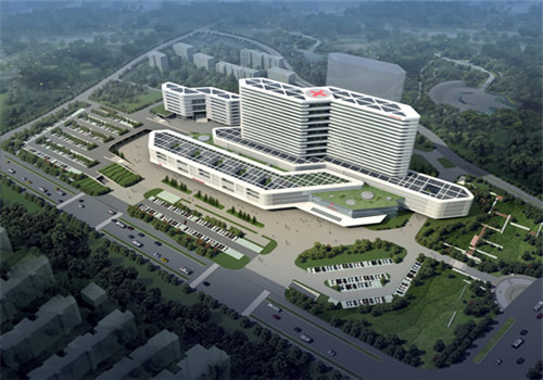 重庆云阳县中医院体检中心俯视图 重庆云阳县中医院体检中心俯视图
