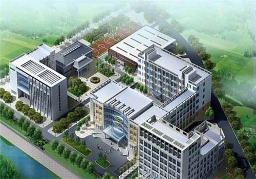 启东市中医院体检中心鸟瞰图 启东市中医院体检中心鸟瞰图