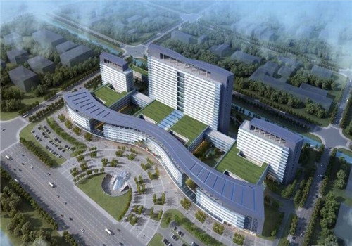 南通第一人民医院体检中心鸟瞰图 南通第一人民医院体检中心鸟瞰图