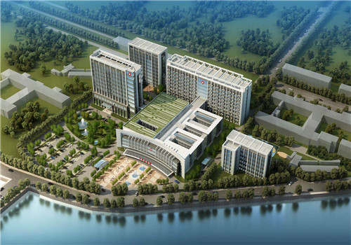 河北省井陉县医院体检中心俯瞰图 河北省井陉县医院体检中心俯瞰图