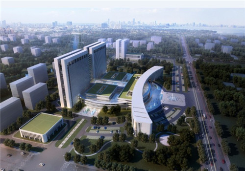 沧州市肃宁县人民医院体检中心俯瞰图 沧州市肃宁县人民医院体检中心俯瞰图