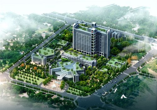 重庆秀山县人民医院体检中心鸟瞰图
