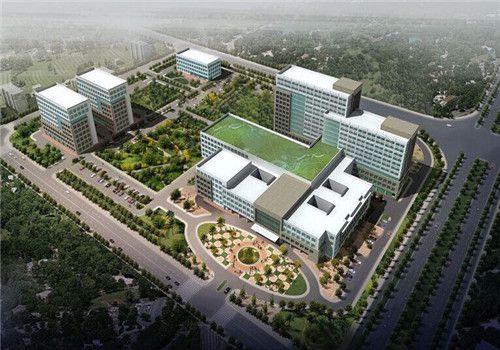 富阳市人民医院体检中心鸟瞰图