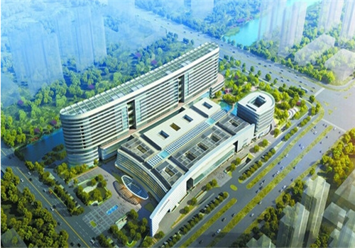 宁波第二医院体检中心鸟瞰图