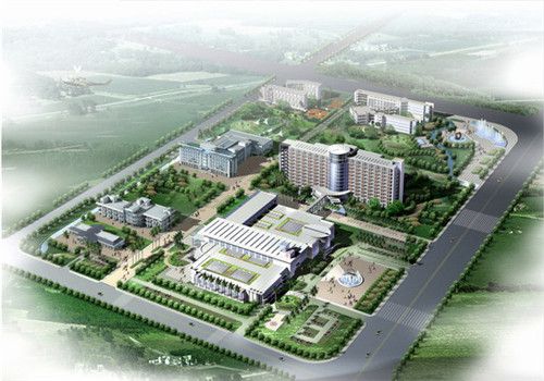 余姚市人民医院体检中心鸟瞰图