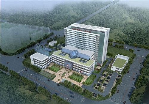 温州鹿城区人民医院体检中心鸟瞰图 温州鹿城区人民医院体检中心鸟瞰图