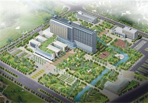 海盐县人民医院体检中心鸟瞰图