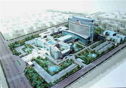 舟山市人民医院体检中心鸟瞰图